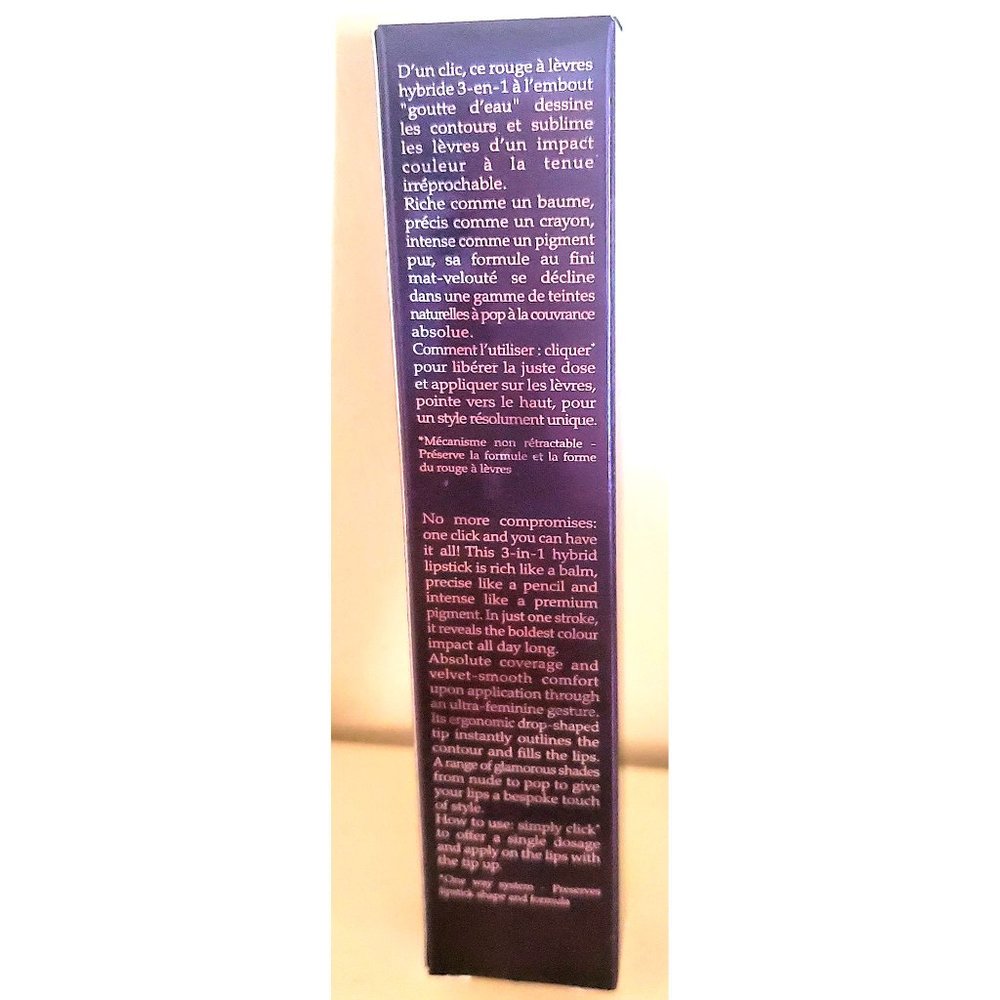 By Terry Rouge Expert Click Stick Hybrid Lipstick 25 Dark Purple 1.5 g / 0.05oz - Picture 12 of 13